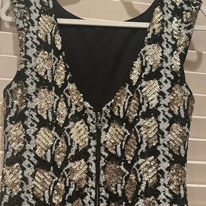Gorgeous Holiday Sequence Dress from Guess-Worn Once.